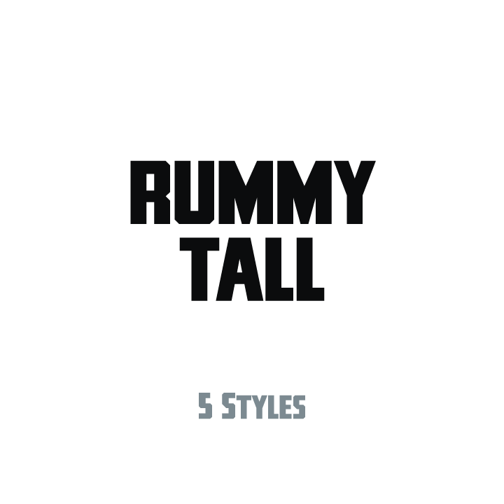 Rummy Tall Font