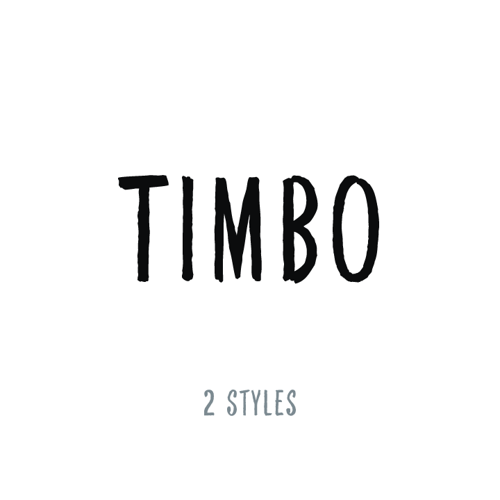 Timbo Font