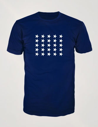 25-Star American Flag T-Shirt