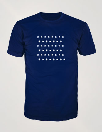 46-Star American Flag T-Shirt