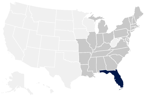 27-State Florida Map