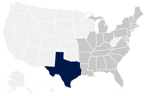 28-State Texas Map