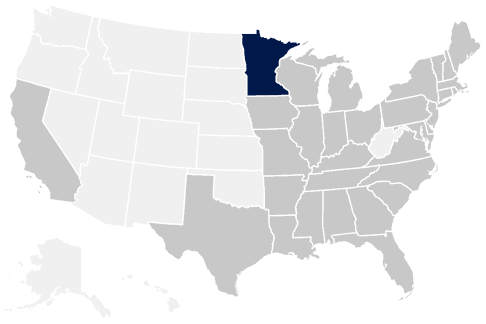 32-State Minnesota Map