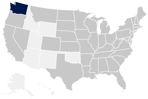 42-State Washington Map