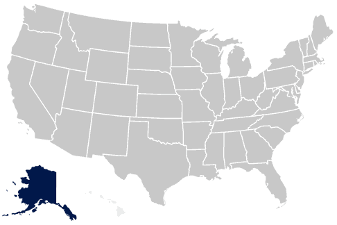 49-State Alaska Map