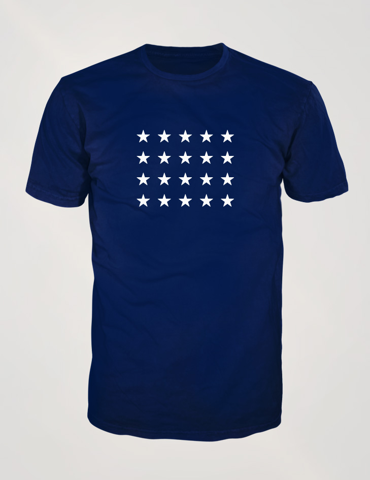 20-Star American Flag T-Shirt