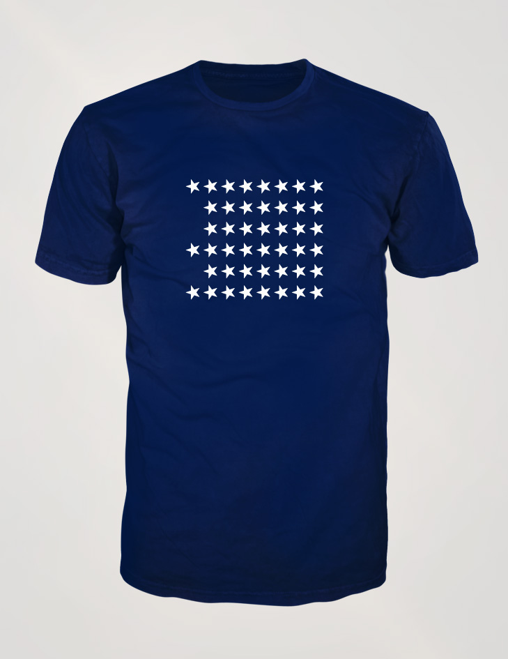 45-Star American Flag T-Shirt