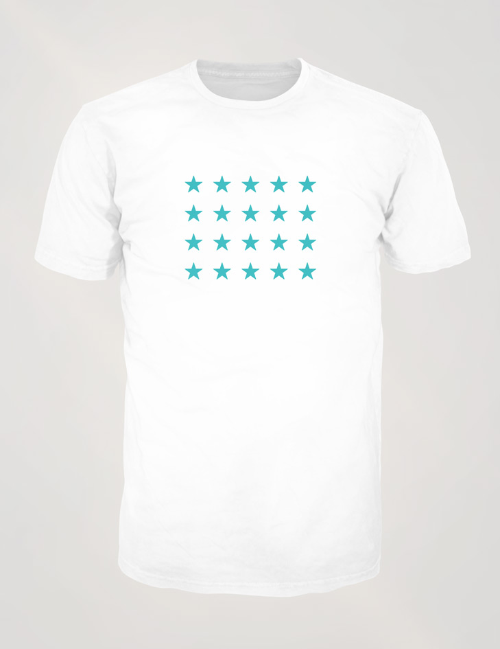 20-Star American Flag T-Shirt