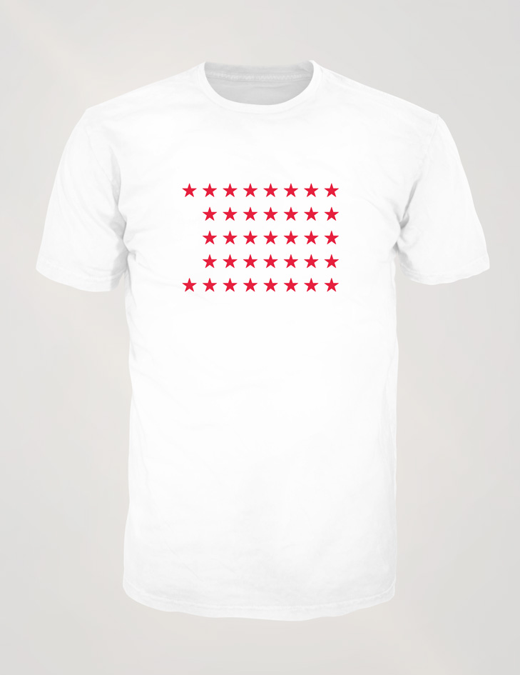 37-Star American Flag T-Shirt