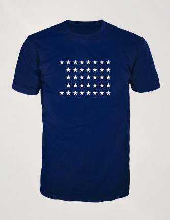 37-Star American Flag T-Shirt