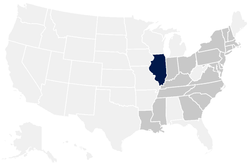 21-State Illinois Map