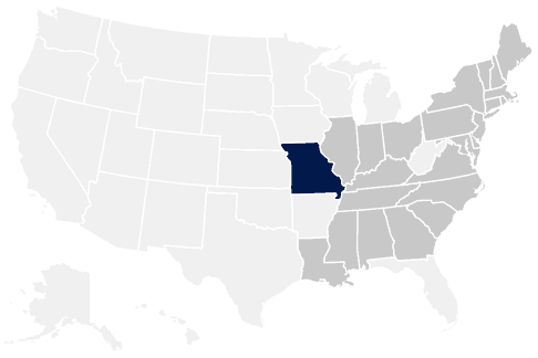 24-State Missouri Map