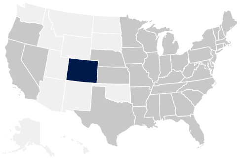 38-State Colorado Map