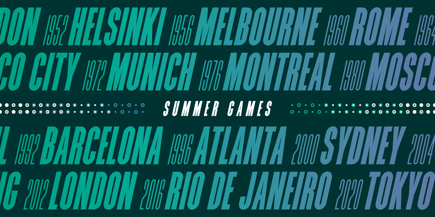 Famed, a font for Moments