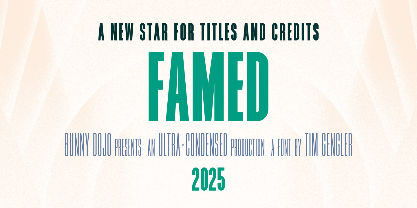 Famed, A new star for titles and credits